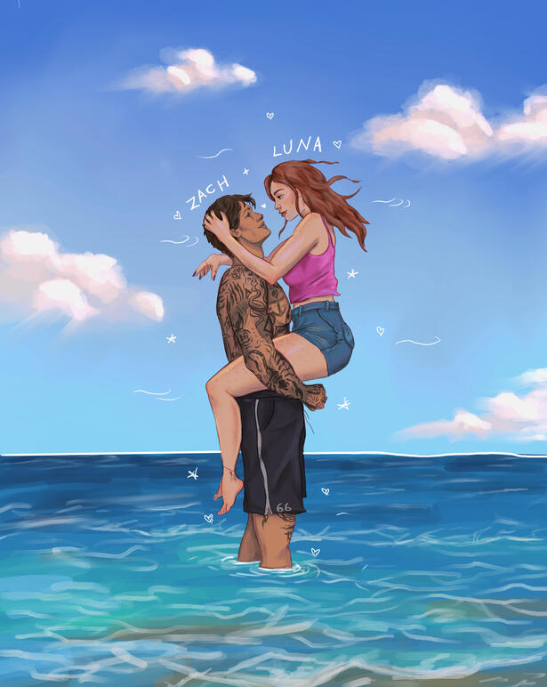 Zach & Luna for Ruth Stilling's Frozen Over