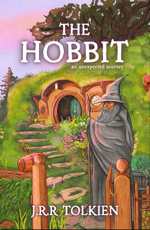 Personal Work - The Hobbit Dust Jacket